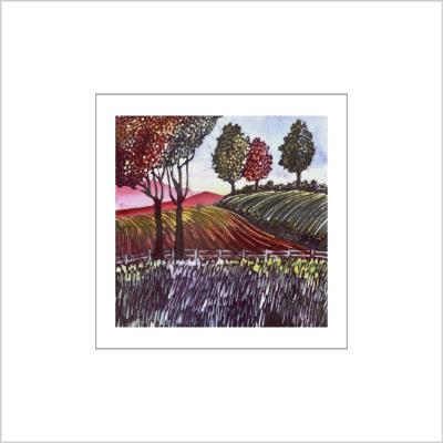 No.538 Ploughed Field - signed Small Print.